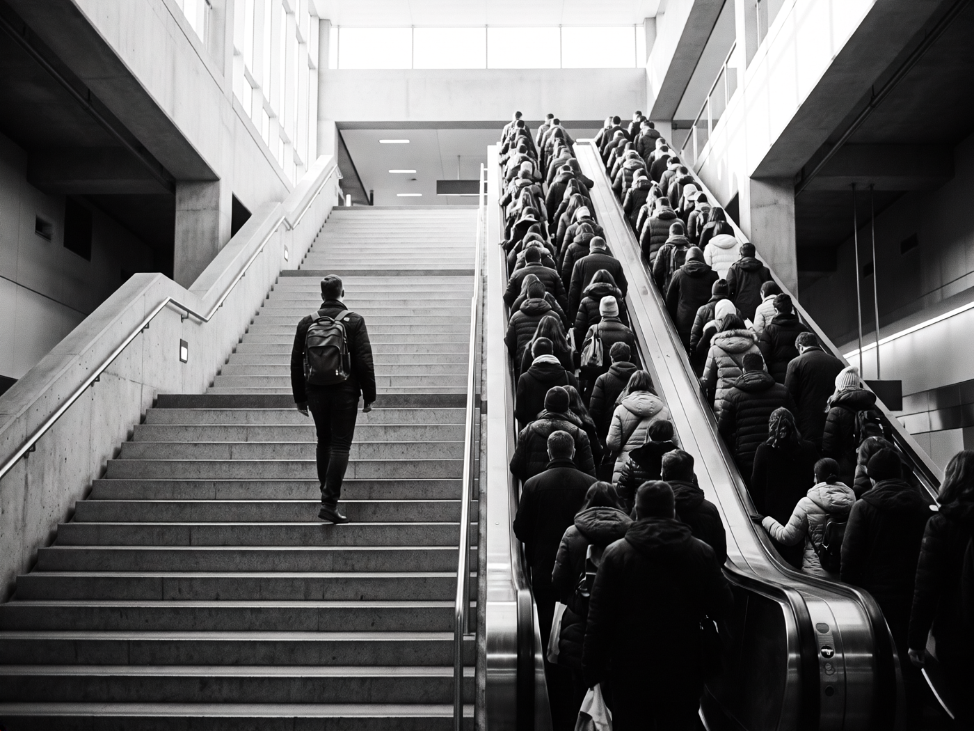 Take the Stairs (Just Not All of Them at Once)
