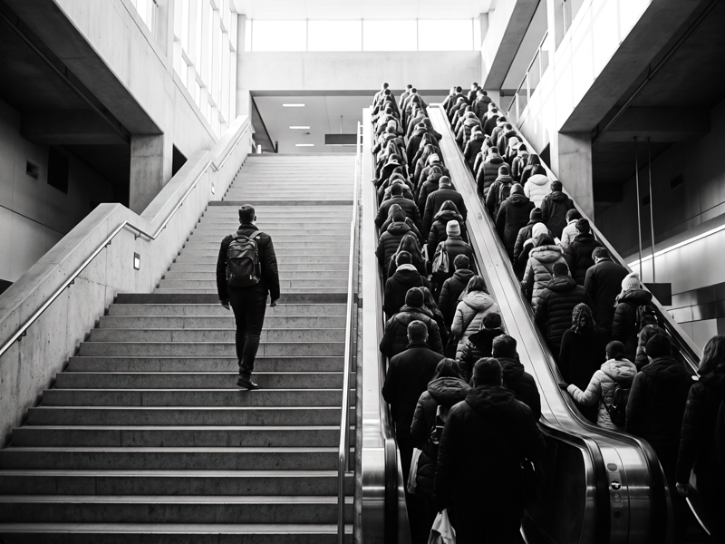 Take the Stairs (Just Not All of Them at Once)